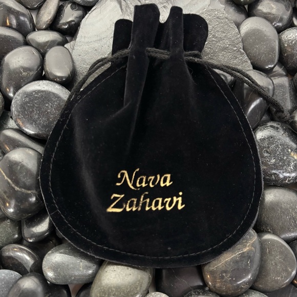 NAVA ZAHAVI 24k & 18k Gold & Brownish Green Tourmaline Ring Size 7 - Picture 6 of 6